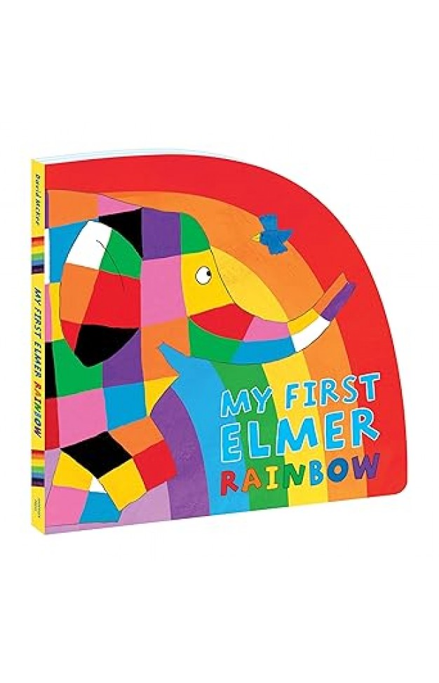 My First Elmer Rainbow: Shaped Board Book