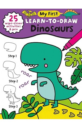 Learn to Draw Dinosaurs - Wipe Clean Activity Book