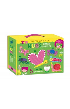 Touch &amp; Feel Bugs Jigsaw Puzzle Box set