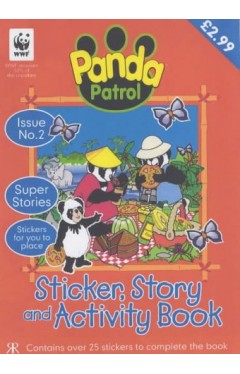 Panda Patrol Sticker, Story and Activity Book 2