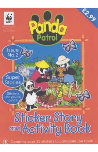 Panda Patrol Sticker, Story and Activity Book 2