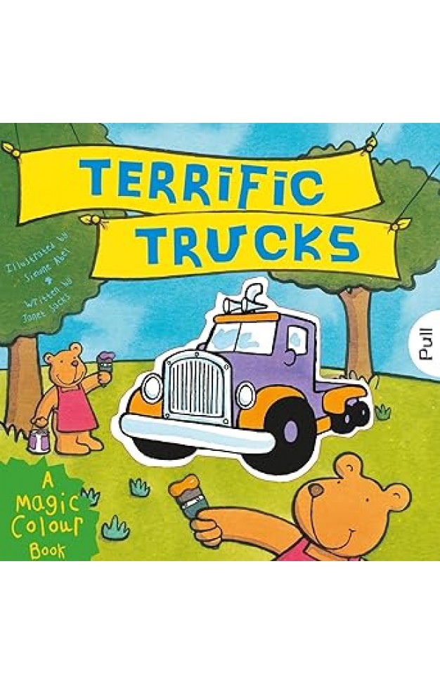 Terrific Trucks A Magic Colour Book