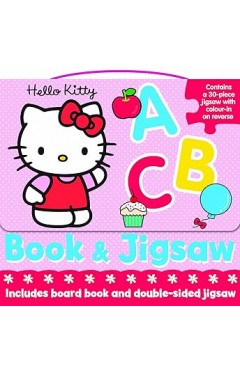 Hello Kitty Jigsaw Puzzle and Storybook