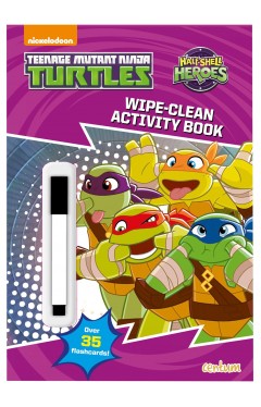 Half Shell Heroes Wipe-Clean Activity Book