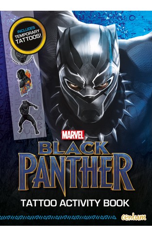Black Panther - Tattoo Activity Book