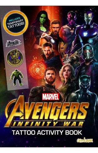 Avengers Infinity War - Tattoo Book