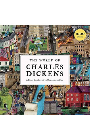 The World of Charles Dickens : A Jigsaw Puzzle with 70 Characters to Find