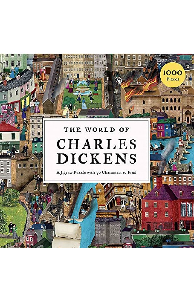 The World of Charles Dickens : A Jigsaw Puzzle with 70 Characters to Find