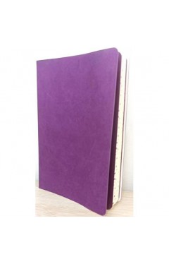 Ashridge A5 Elastic Pu Notebook Purple 8104