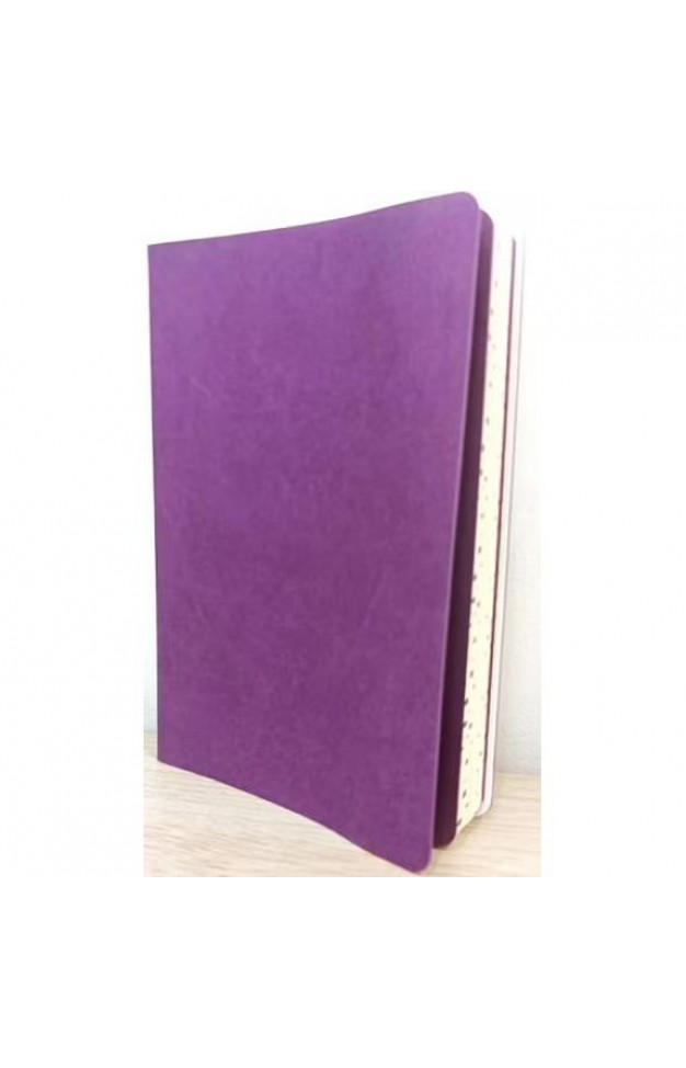 Ashridge A5 Elastic Pu Notebook Purple 8104