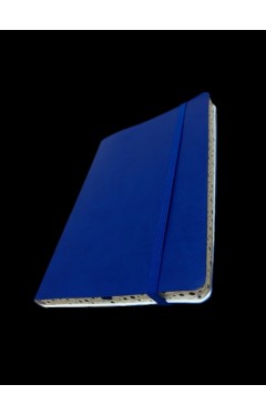 Ashridge A5 Elastic Pu Notebook Dark Blue 8077
