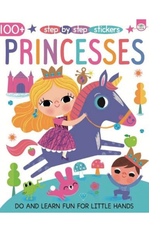 Princesses (100+ step by step stickers)
