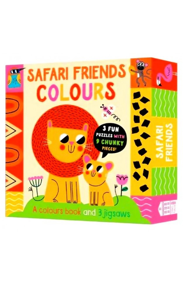 Puzzle Play Safari Friends Colours
