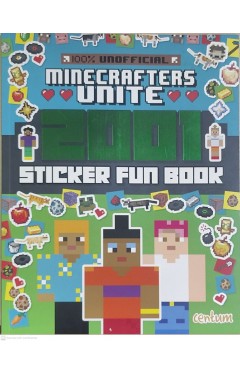 Unofficial Minecraft 2001 Sticker Book