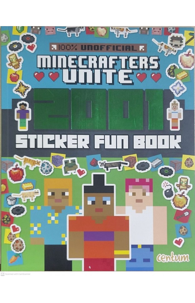 Unofficial Minecraft 2001 Sticker Book