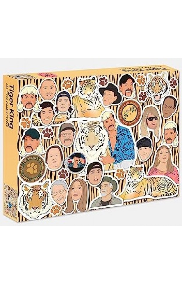 The Tiger King Puzzle: 500 piece jigsaw puzzle