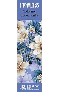 Flowers Coloring Bookmarks