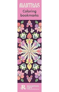 Mantras Coloring Bookmarks