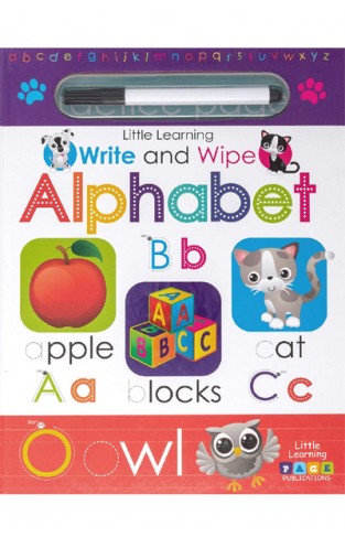 Little Learning : Write and Wipe : Alphabet