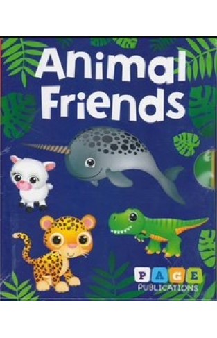 Page Publications Collection - Animal Friends Bundle - Set of 4 Board Books - Early Learning for Preschoolers - Perfect for Age 1 to 4