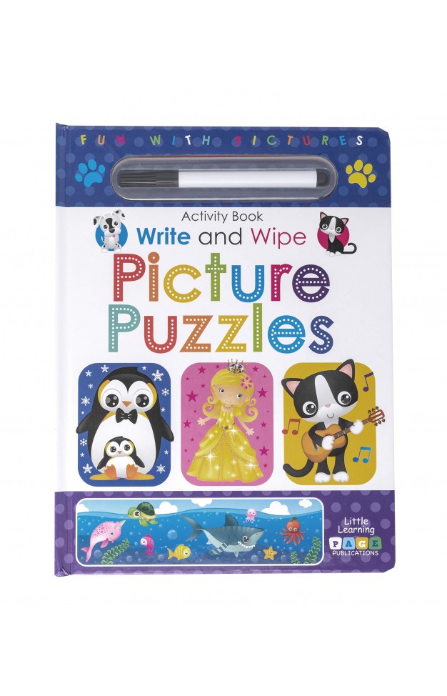 Write and Wipe Picture Puzzles