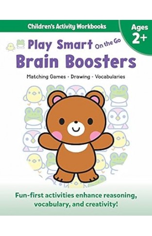Play Smart on the Go Brain Boosters Ages 2+ - Matching Games, Drawing, Vocabularies