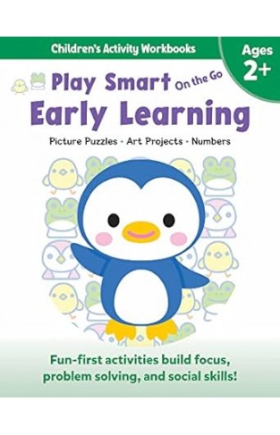 Play Smart on the Go Early Learning Ages 2+ - Picture Puzzles, Art Projects, Numbers