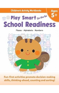 Play Smart on the Go Skill Builders 5+ - Mazes, Alphabet, Numbers