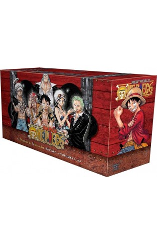One Piece Box Set 4: Dressrosa to Reverie - Volumes 71-90 with Premium