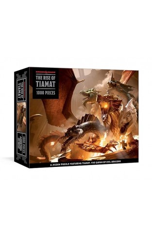The Rise of Tiamat Dragon Puzzle: 1000-piece (Dungeons & Dragons)