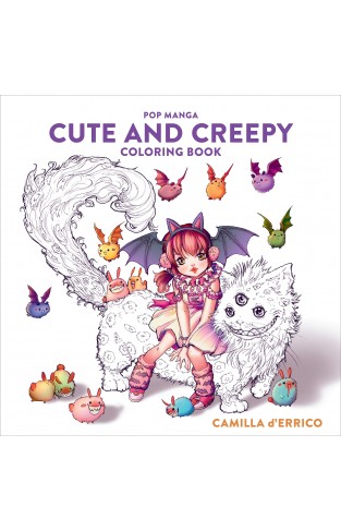 Pop Manga Cute and Creepy Coloring Book