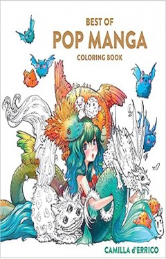 Best of Pop Manga Coloring Book