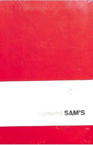 Sams Notebook RED 10x15cm SQUARED
