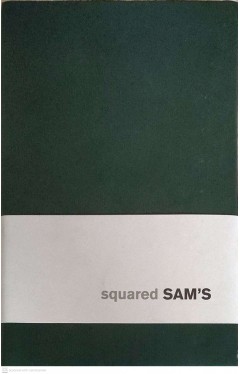 SamS 10X15 Squared Green Notebook