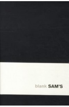 SAMs Notebook B Blank Black