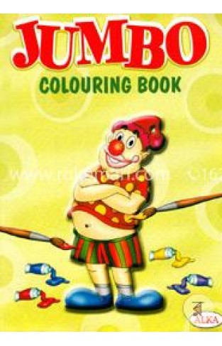 Jumbo Colouring Book (Light Green)