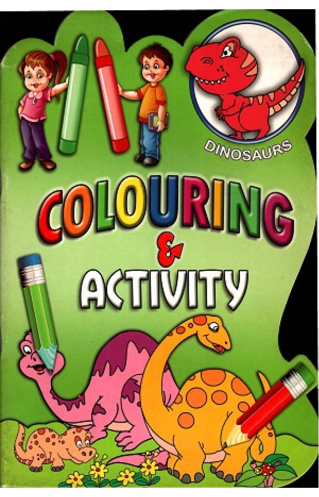 Colouring and Activity: Dinosaurs