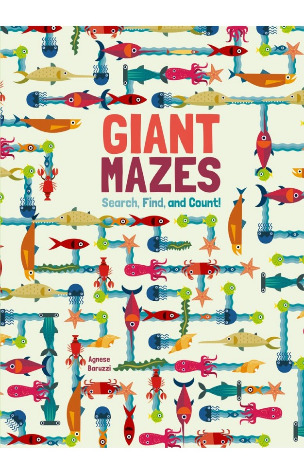 Giant Mazes: Search, Find, and Count!