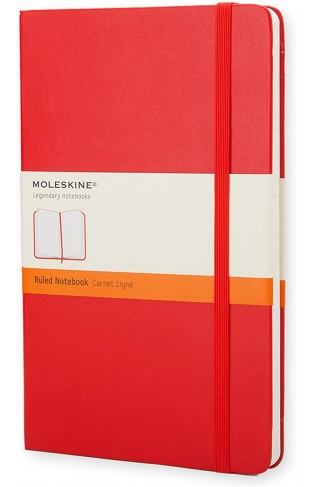 Moleskine Classic Ruled Paper Scarlet Red