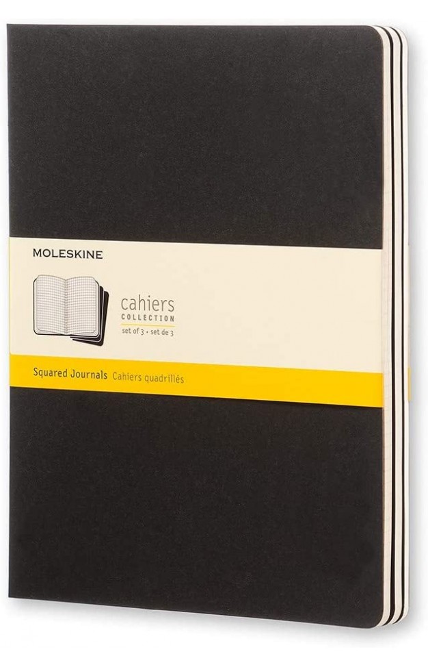Moleskine : Cashier Collection Squared Jornals