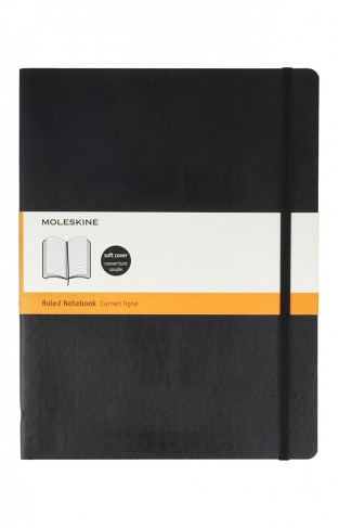 Moleskine Classic Ruled Paper Notebook Black