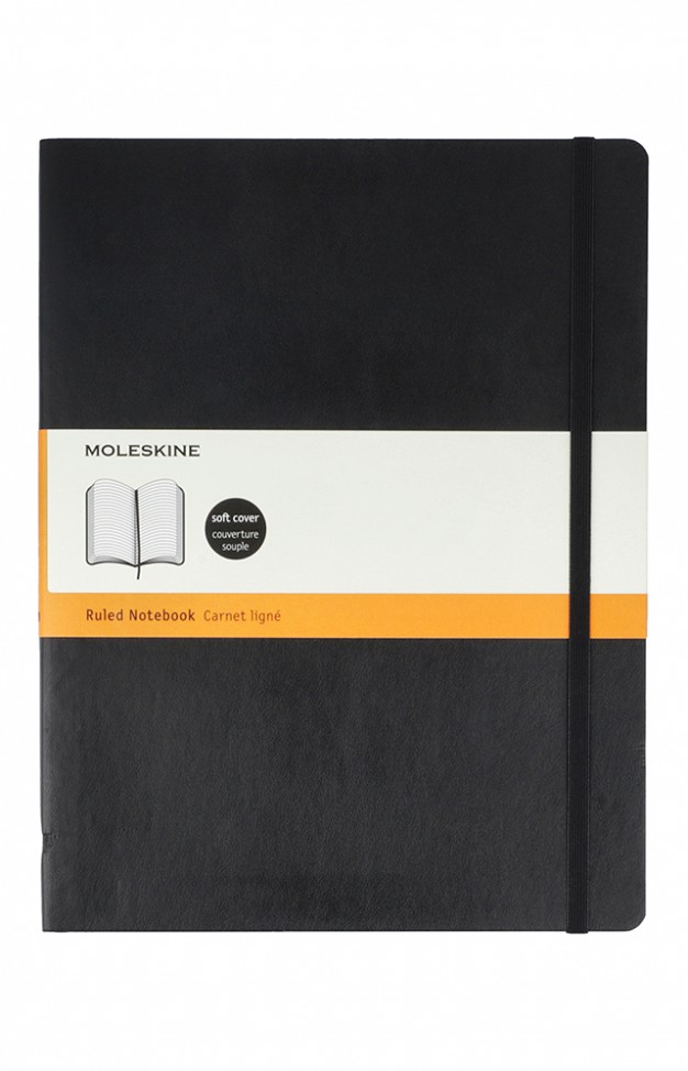 Moleskine Classic Ruled Paper Notebook Black