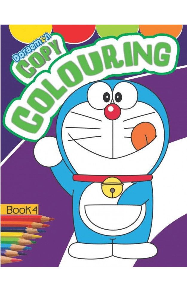 Doreamon Copy Colouring Book - 4 (PB) Doreamon Copy Colouring Book - 4 (PB)