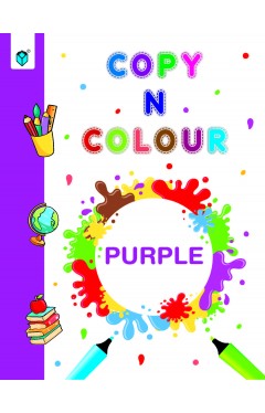 Copy And Colour Book 5-Purple