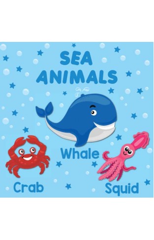 PARAMOUNT LITTLE HAND’S BOARD BOOK SEA ANIMALS