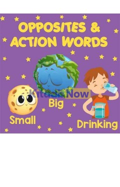 PARAMOUNT LITTLE HAND’S BOARD BOOK OPPOSITES &amp; ACTION WORDS