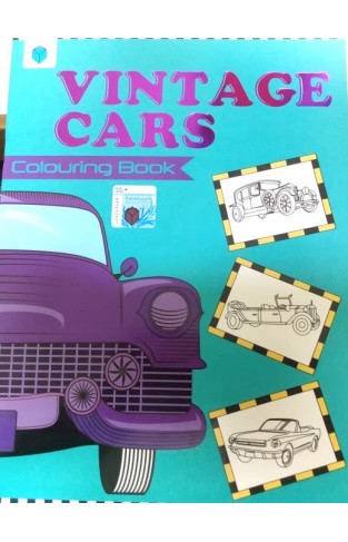Vintage Cars Colouring Book