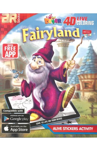 Fairy Land - Live Coloring Book