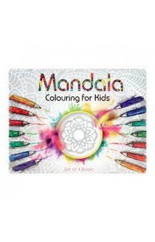 Mandala Colouring for Kids Set of 4 Books