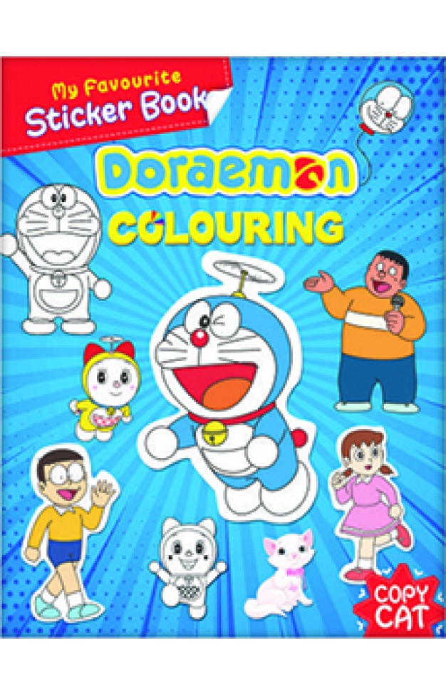 My Favourite Sticker Book - Doraemon Colouring Book